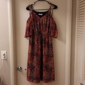 Trina Turk Motion Cold Shoulder Dress
